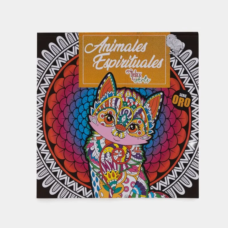 Relax arte - Serie oro: animales espirituales