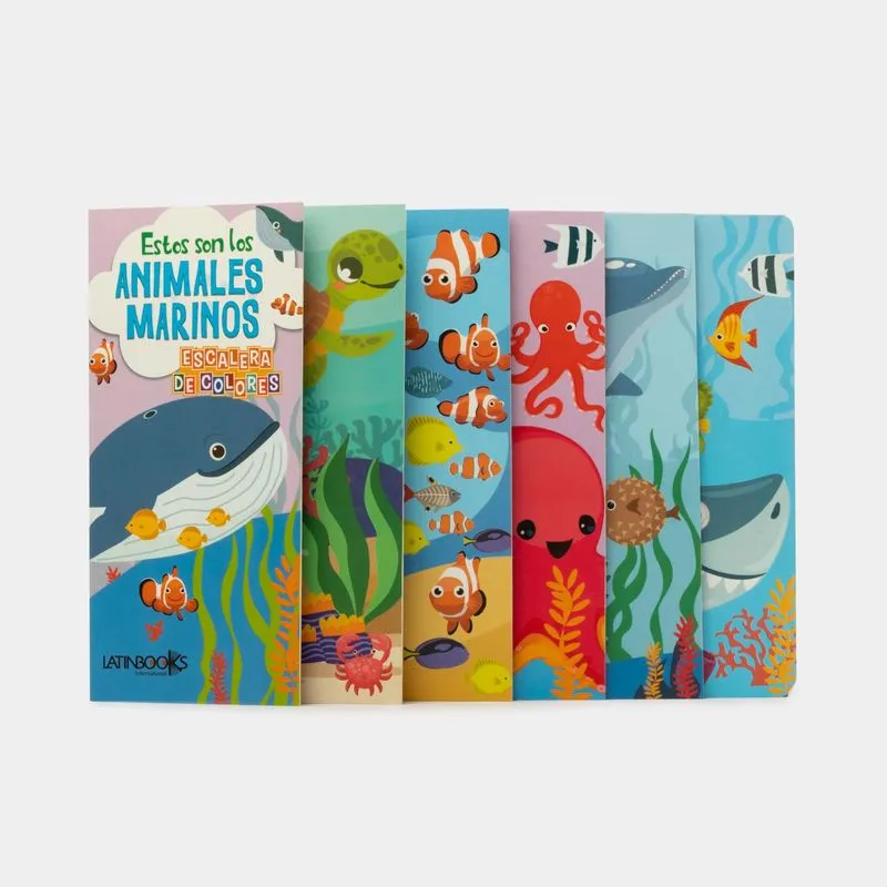 Escalera de colores: estos son los animales marinos