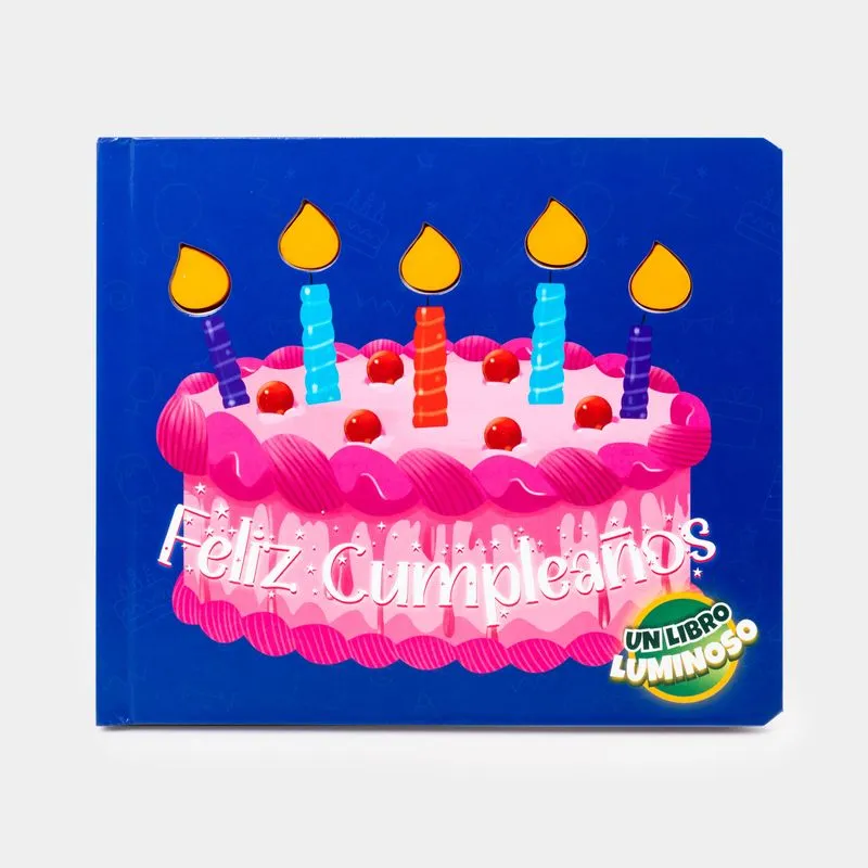 Un libro luminoso: feliz cumpleaños