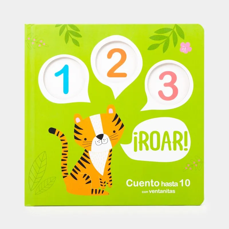Cuento hasta 10 con ventanitas ¡Roar!