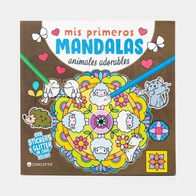 Mis primeros mandalas: animales adorables