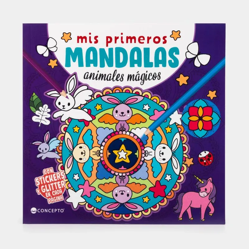 Mis primeros mandalas: animales mágicos
