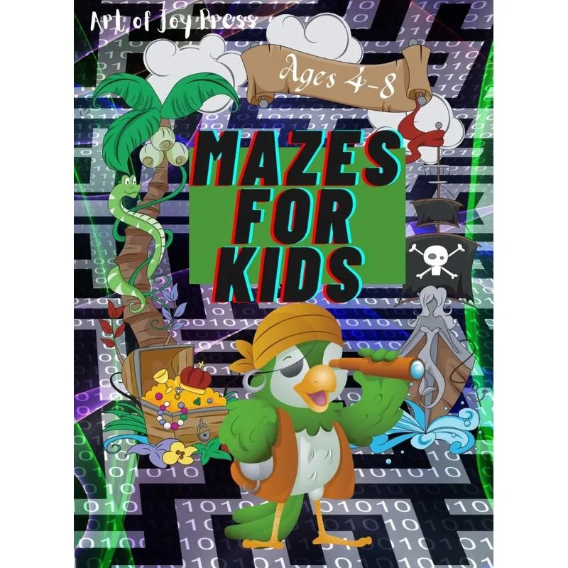 Mazes For Kids Ages 4-8