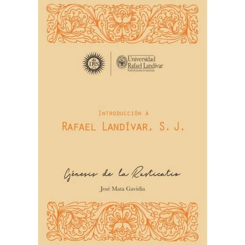 Introducción a Rafael Landívar, s. J - Espanhol