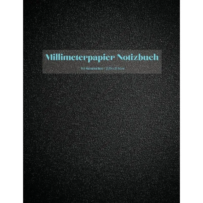 Millimeterpapier Notizbuch