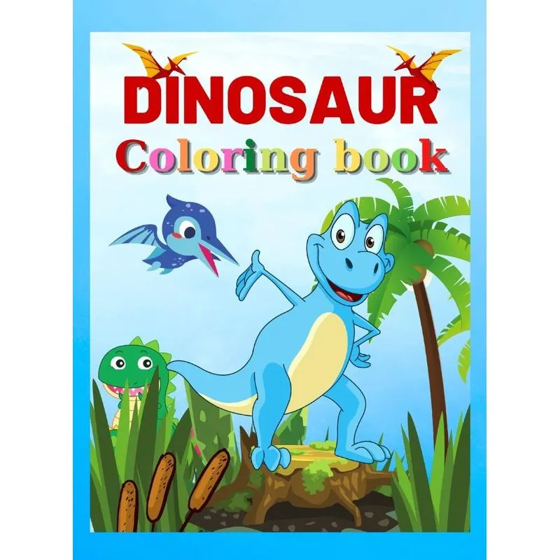 Dinosaur Coloring Book for Kids