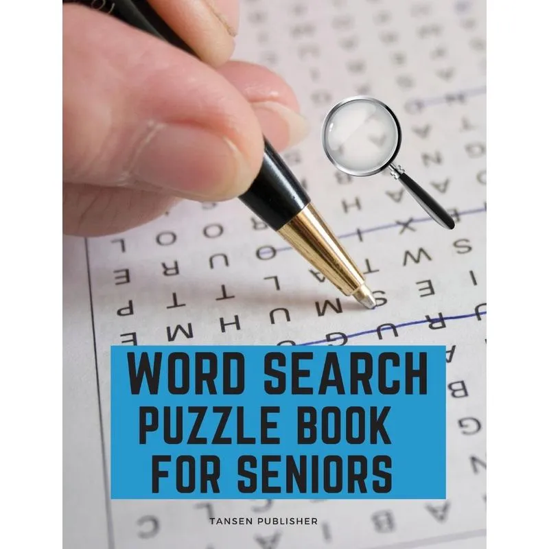 Wordsearch Puzzle Book for Seniors