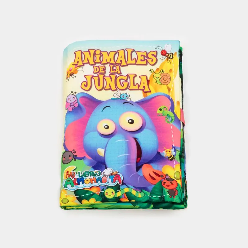 Mi libro almohadita: animales de la jungla