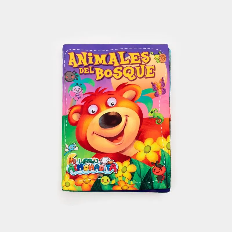 Mi libro almohadita: animales del bosque
