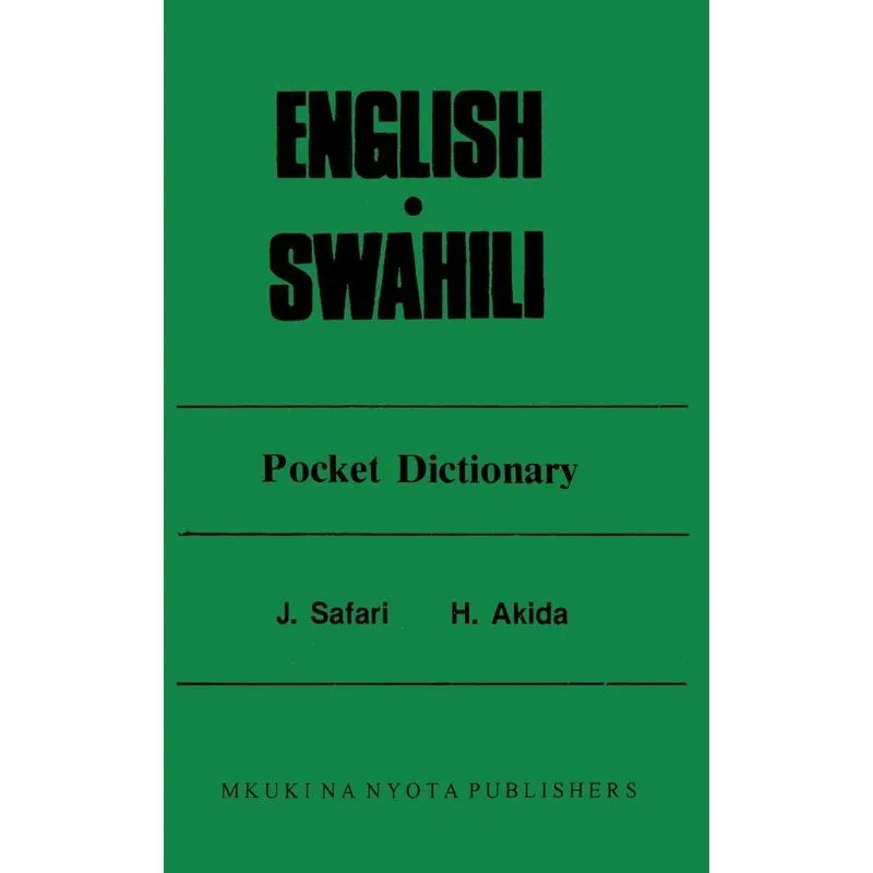 English Swahili Pocket Dictionary