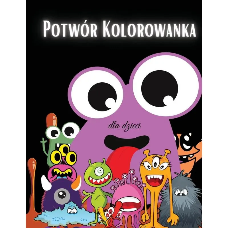 Monster Malbuch für Kinder