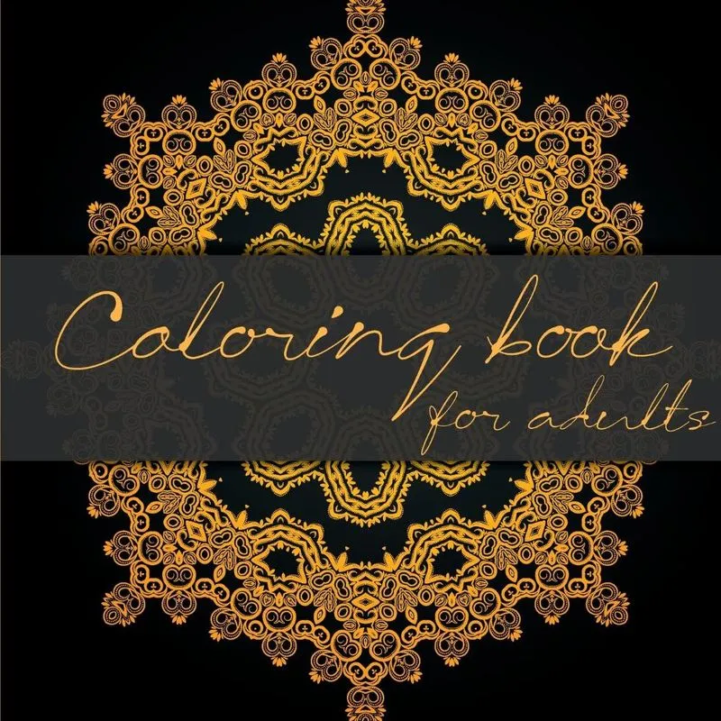 Coloring book for adults