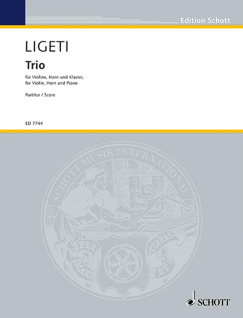 Ligeti György: Trio — 'Les Adieux'