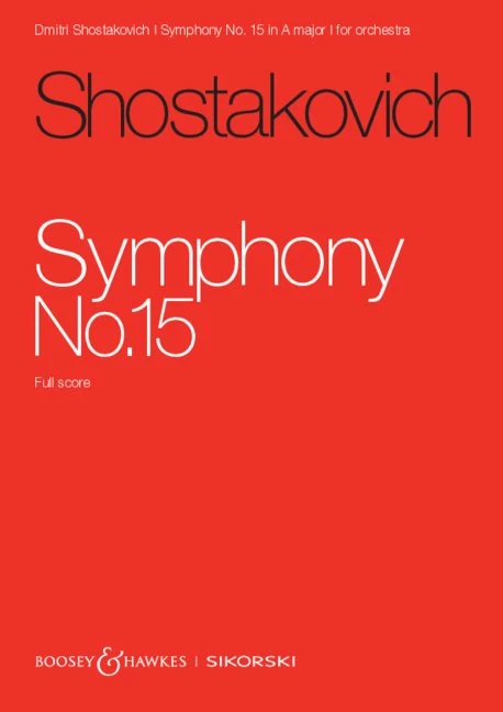 Symphony No 15 op. 141 op. 141 A major