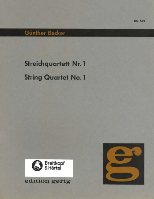 String Quartet No. 1 弦樂四重奏