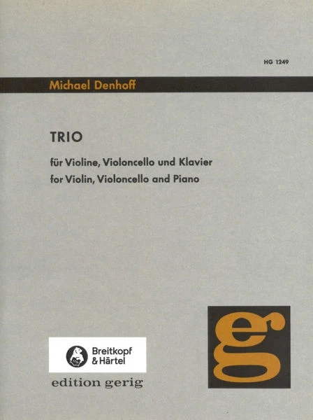 Trio No. 1 for Violin, Cello and Piano 鋼琴三重奏大提琴鋼琴