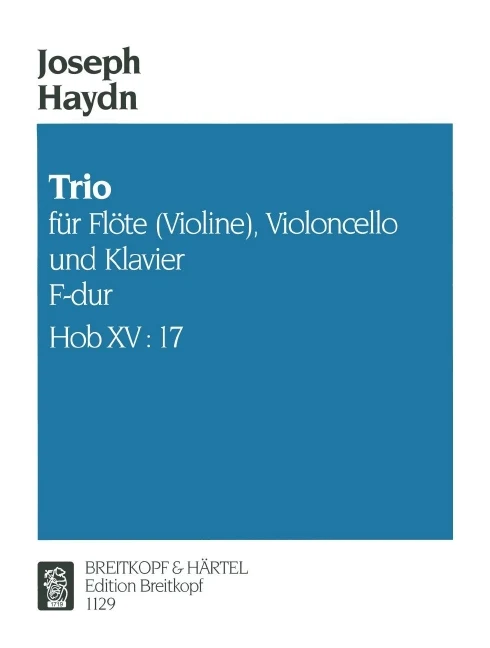 Klaviertrio F-Dur Hob XV:17 Hob XV:17 海頓 鋼琴三重奏