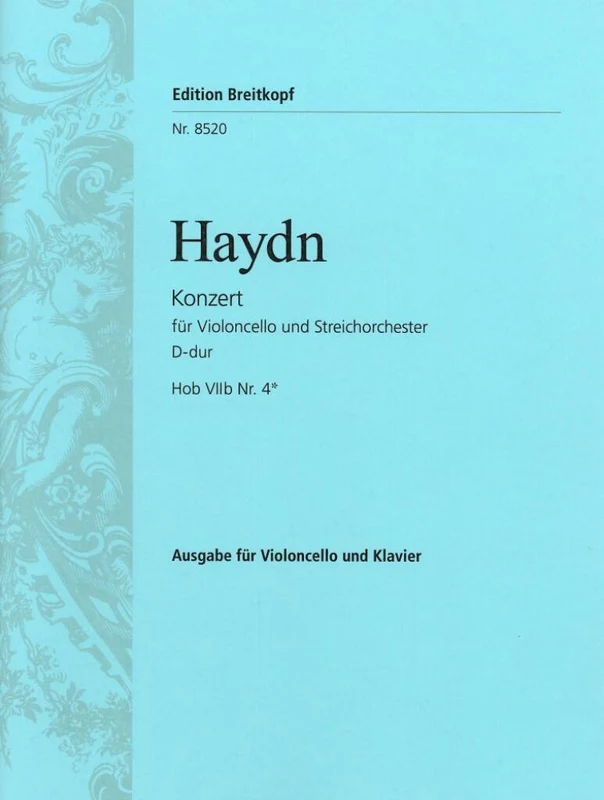 Violoncellokonzert D VIIb:4