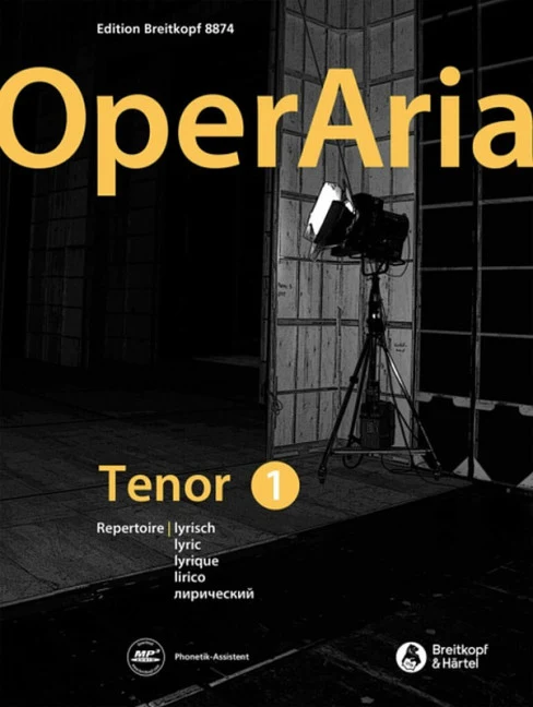 OperAria Tenor 1 Vol. 1 Repertoire lyric Vol. 1