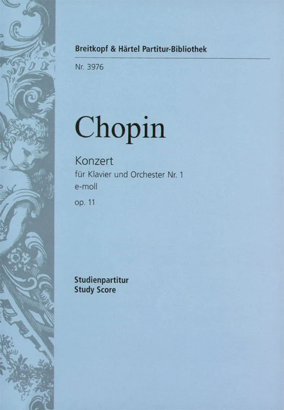 Chopin – Piano Concerto No. 1 in E minor Op. 11 (pno,orch)
