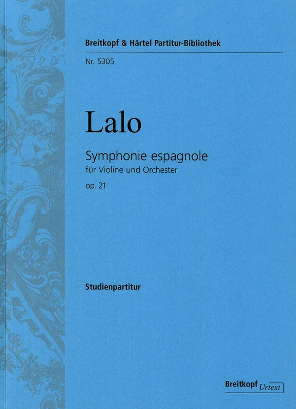 Lalo – Symphonie espagnole Op. 21: Urtext (vl,orch)