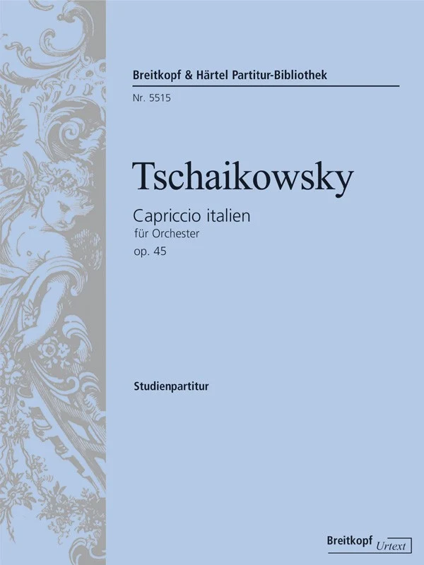 Tschaikowsky – Capriccio italien Op. 45: Urtext (orch)