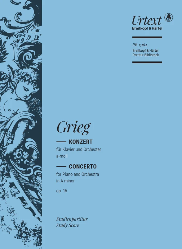 Grieg – Piano Concerto in A minor Op. 16: Urtext (pno,orch)