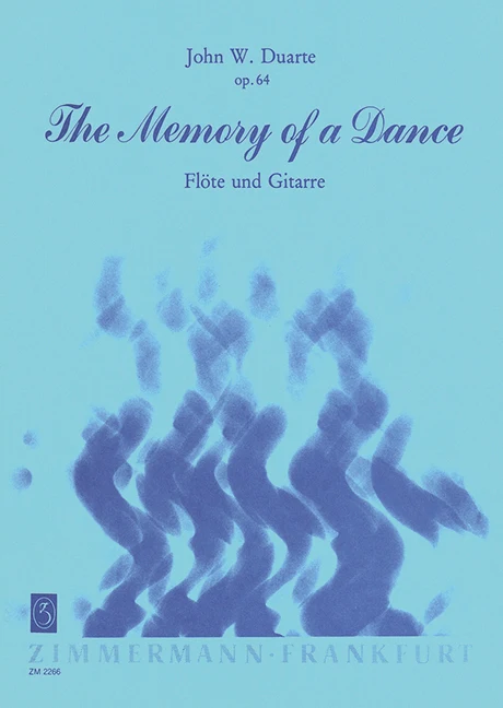 The Memory of a Dance op. 64 混和二重奏 舞曲 齊默爾曼版