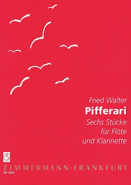 Pifferari Six pieces 華爾特 木管二重奏 小品 齊默爾曼版