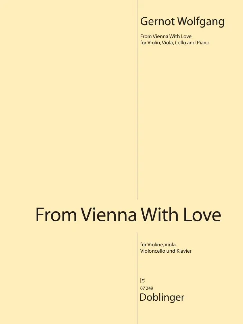 From Vienna With Love 鋼琴四重奏