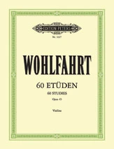 60 Studies Op. 45 for Violin