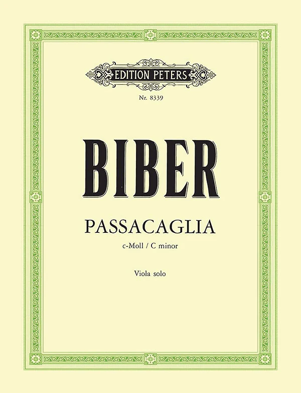 Passacaglia from Mystery Sonatas (Transcribed for Viola)