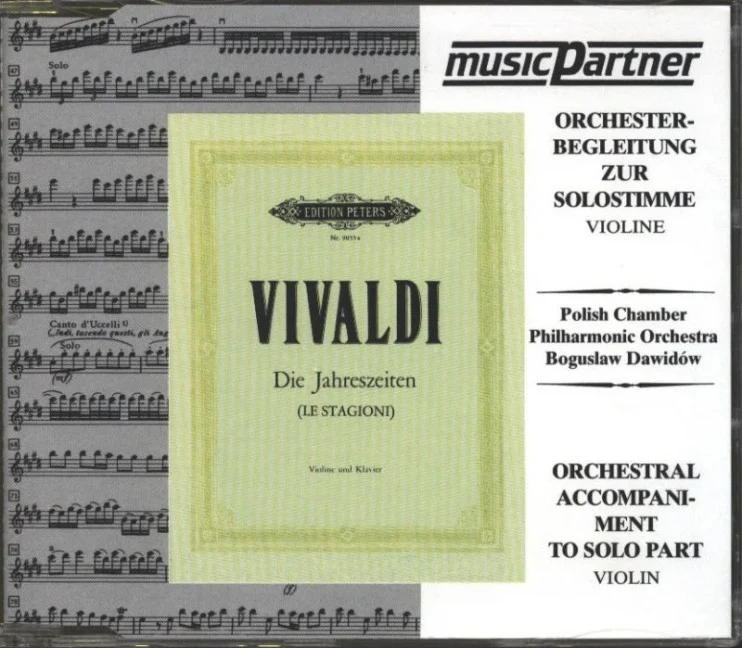 Die vier Jahreszeiten op. 8/1-4 Konzerte für Violine, Streicher und Basso continuo op. 8/1-4