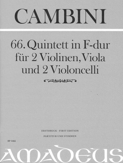 66. Quintet 弦樂五重奏
