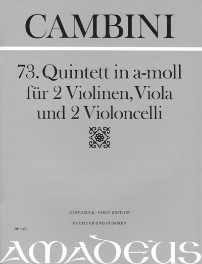 73. Quintet 弦樂五重奏
