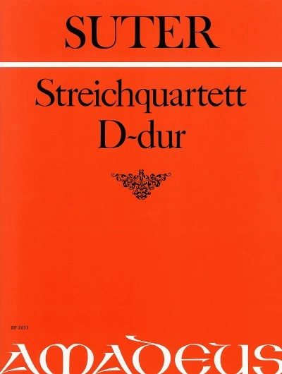 String Quartet D major op. 1 弦樂四重奏大調