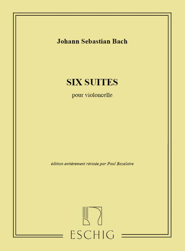 6 Suites Violoncelle