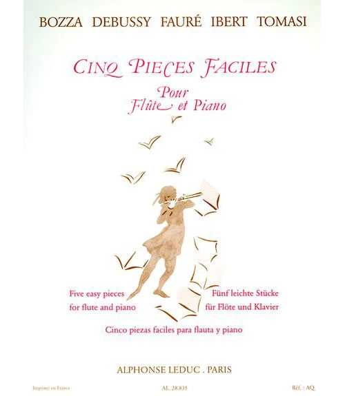 Cinq Pieces Faciles - Flute et Piano