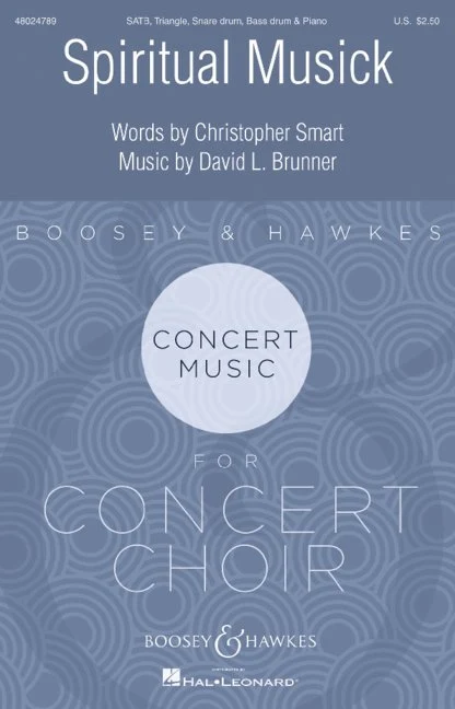 Spiritual Musick Boosey & Hawkes Concert Music for Concert Choir
