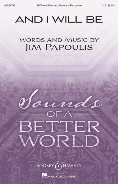 And I Will Be Sounds of a Better World