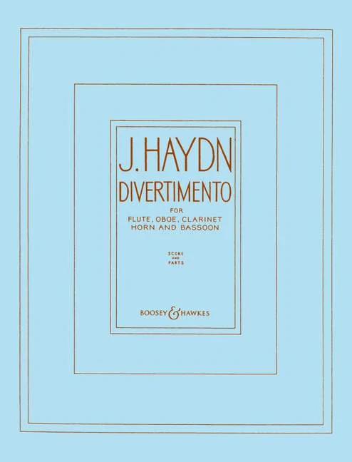 Divertimento 海頓 木管五重奏 嬉遊曲 博浩版