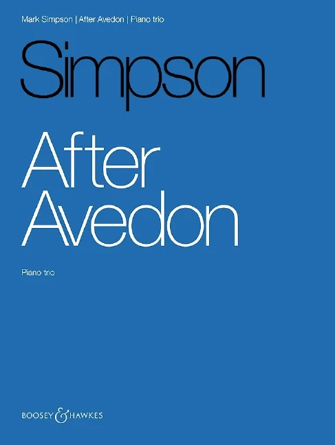 After Avedon 鋼琴三重奏 博浩版