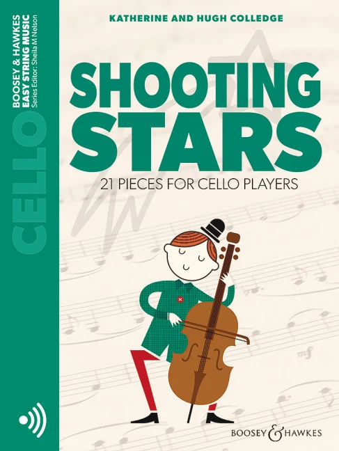 Shooting Stars 21 pieces for cello player Easy String Music