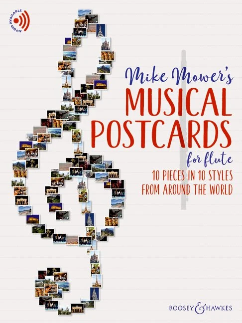 Musical Postcards for Flute 10 pieces in 10 styles from around the world Musical Postcards