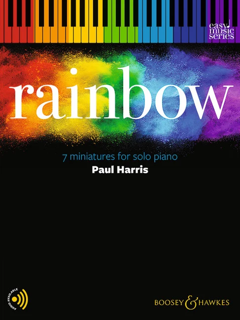 Rainbow 7 miniatures for solo piano Easy Music Series