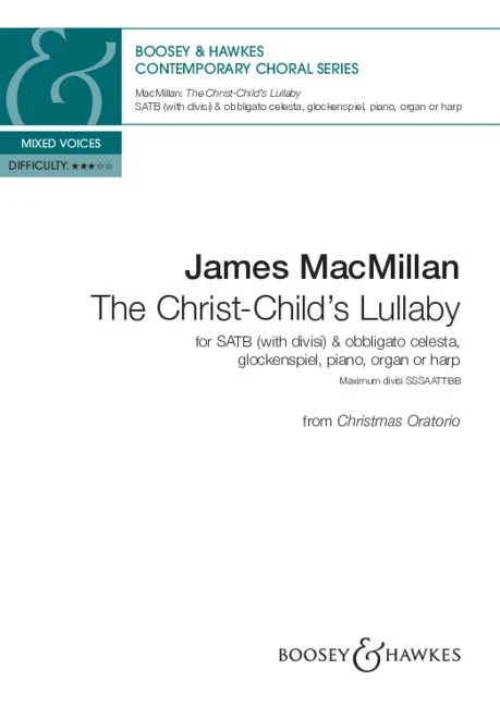The Christ-Child's Lullaby from Christmas Oratorio Contemporary Choral Series