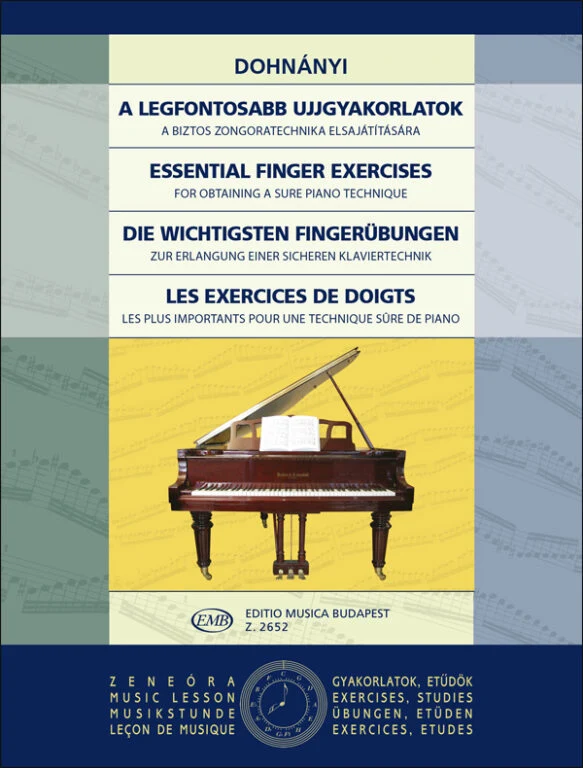Dohnányi Ernő: Essential Finger Exercises
