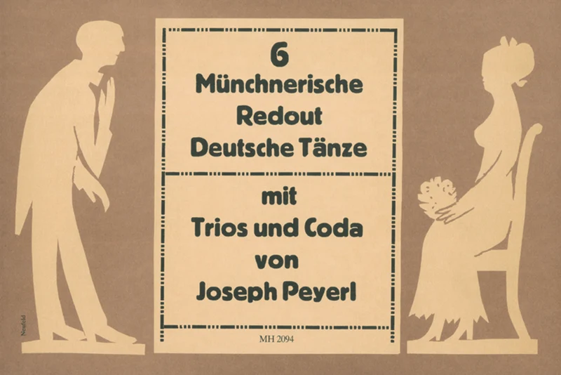 6 Munich Redout German Dances with trios and coda 弦樂三重奏 舞曲