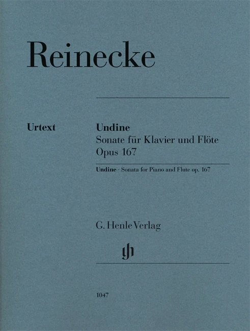 Undine: Flute Sonata, Op. 167 Flute and Piano 萊內克 長笛 奏鳴曲