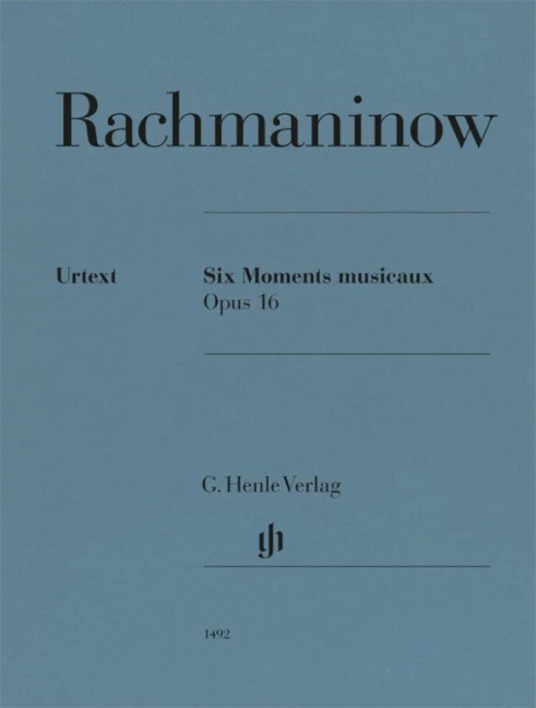 Six Moments musicaux op. 16 op. 16 op. 16